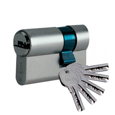 Iseo R6 40мм 30х10 ключ/половинка нікель (Італія)