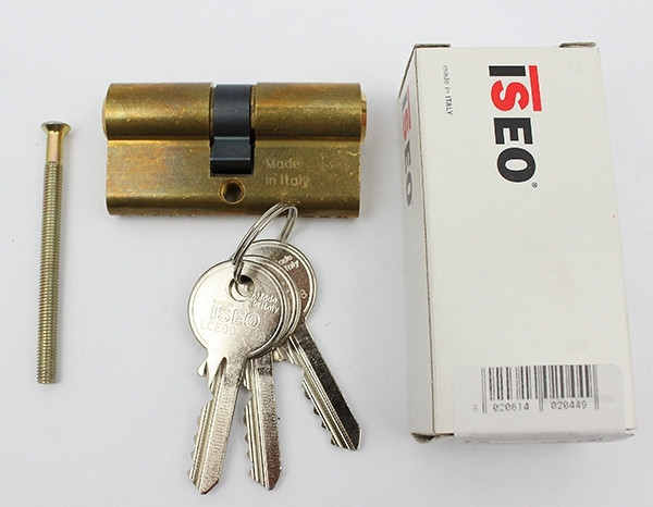 Iseo F5 90мм 35х55 ключ/ключ латунь (Італія)