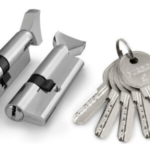 Fuaro 100 DM/RC 70 мм 30х10х30 ключ/тумблер хром (Китай)