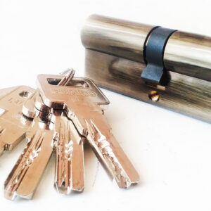 Fuaro R602 100 мм 45х10х45 ключ/тумблер бронза (Китай)