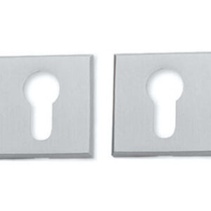 Накладка під циліндр ZOGOMETAL 283-02 KEY хром матовий (Греція)