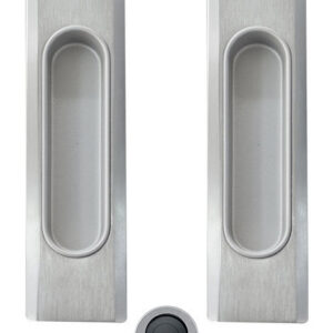 Набір ручок для розсувних дверей Mandelli 1038 - 26D матовий хром