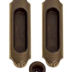 Набір ручок для розсувних дверей Mandelli 1028 - MBR матова бронза