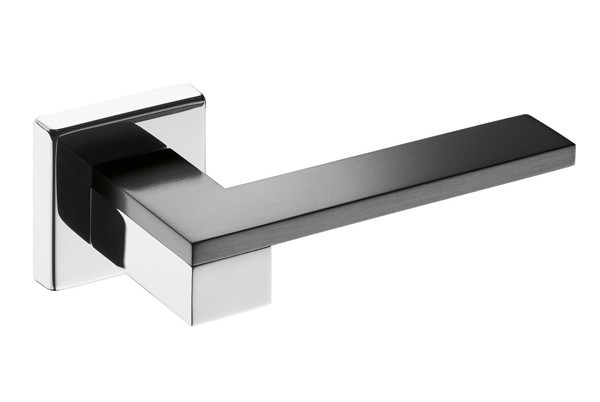 Дверна ручка DND by Martinelli ESA хром/чорний