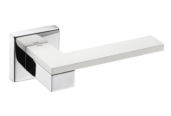 Дверна ручка DND by Martinelli ESA хром/білий