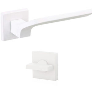 Дверна ручка DND by Martinelli JOY 02 з накладкою WC білий