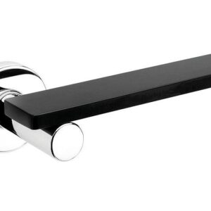 Дверна ручка DND by Martinelli MINIMA хром/чорний