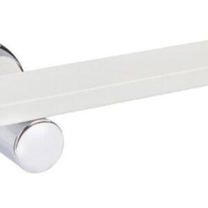 Дверна ручка DND by Martinelli MINIMA хром/білий