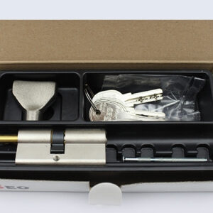 Iseo R6 95мм 60х35 ключ/тумблер нікель (Італія)