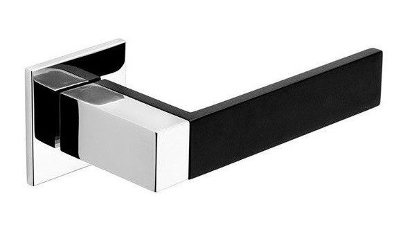 Дверна ручка BAG Trend Slim Z5-71Z179 CP/BL хром/чорний