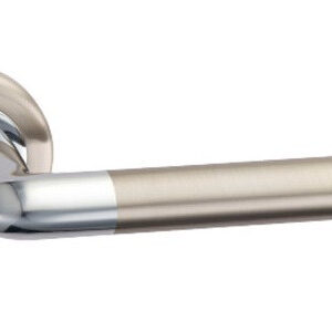 Дверная ручка BAG Slide AL A1-1209 SN/CP матовый никель/полированный хром