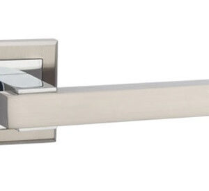 Дверная ручка BAG Hi-tech A17-1290 SN/CP матовый никель/хром