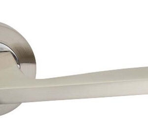 Дверна ручка BAG Office A1-1111 SN/CP матовий нікель/полірований хром