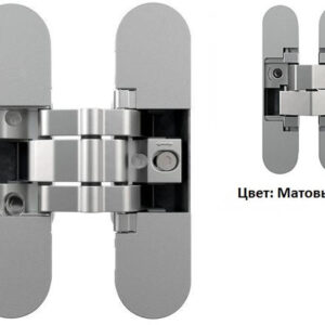 Прихована петля Anselmi 502 нікель сатин (Італія)