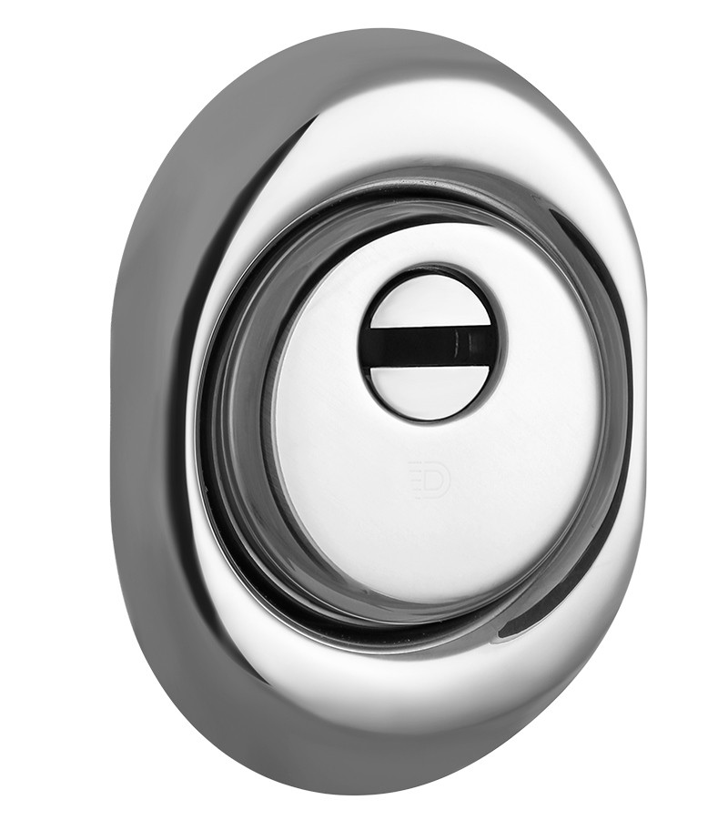 Броненакладка DISEC DIAMOND BKD250 25мм хром полірований (Італія)