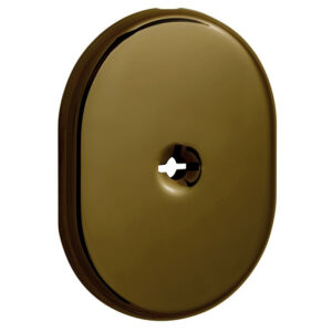 Накладка DISEC KT2112 OMEGA OVAL без шторки бронза PVD