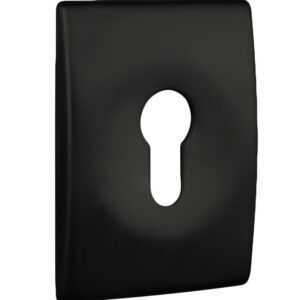 Накладка DISEC QUADRY KT3484 DIN SQUARE хром чорний