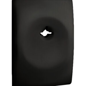 Накладка DISEC QUADRY KT3614 OMEGA SQUARE хром чорний