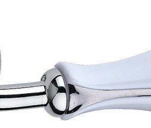 Ручка дверна Fimet Anastasia хром/біла порцеляна (Італія)