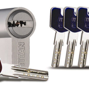 Titan K55 ключ/половинка нікель (Словенія)