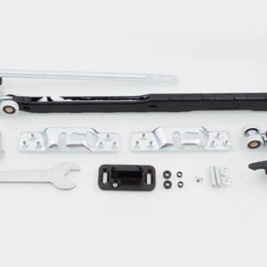 Розсувна система Koblenz 0500/3 1ABS на 1-двері 80-120кг + ABS доводчик