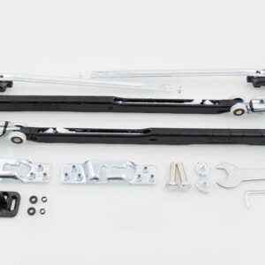 Розсувна система Koblenz 0500/3 2 ABS на 1-дверцята 80-120 кг + 2 ABS доводчика