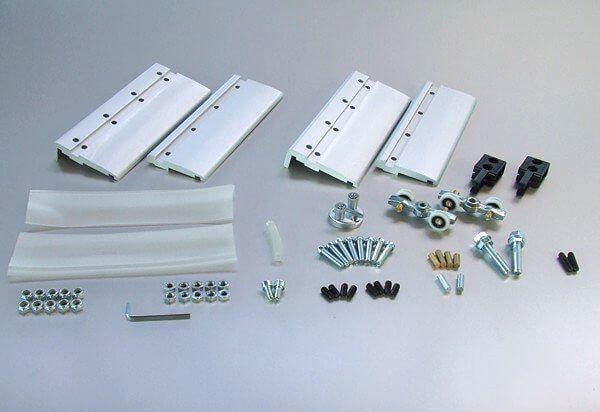 Розсувна система для скла Koblenz 1700/2 80/120 кг