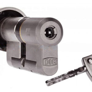 Dom Diamant 74мм 42x32 ключ-тумблер нікель (Німеччина)