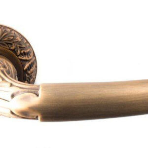 Дверна ручка Safita R08H 025 YB антична бронза