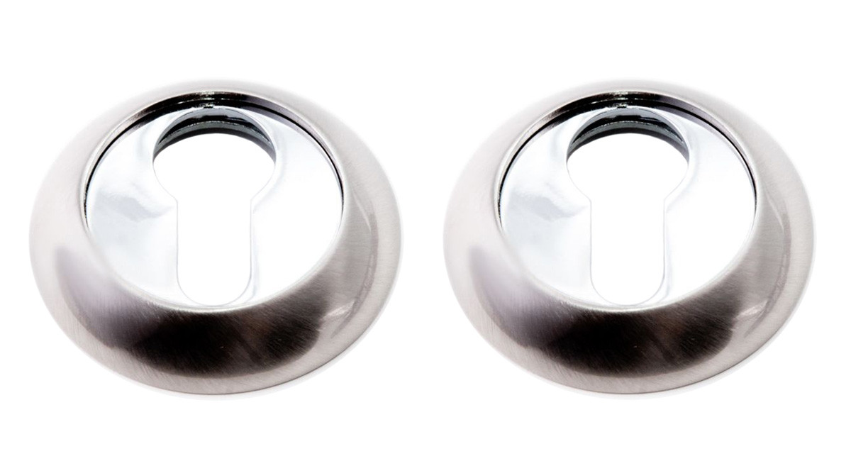 Накладка під циліндр Safita PZ R41 SN сатин(Китай)