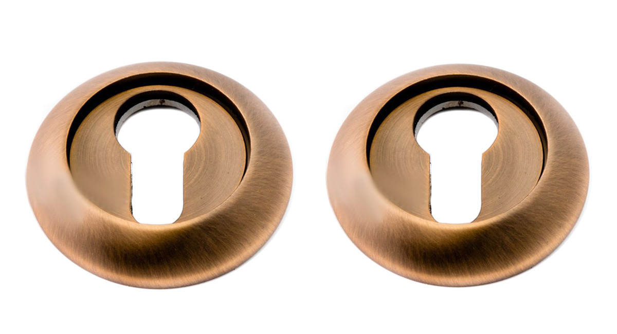 Накладка під циліндр Safita PZ R14 CF антична матова бронза