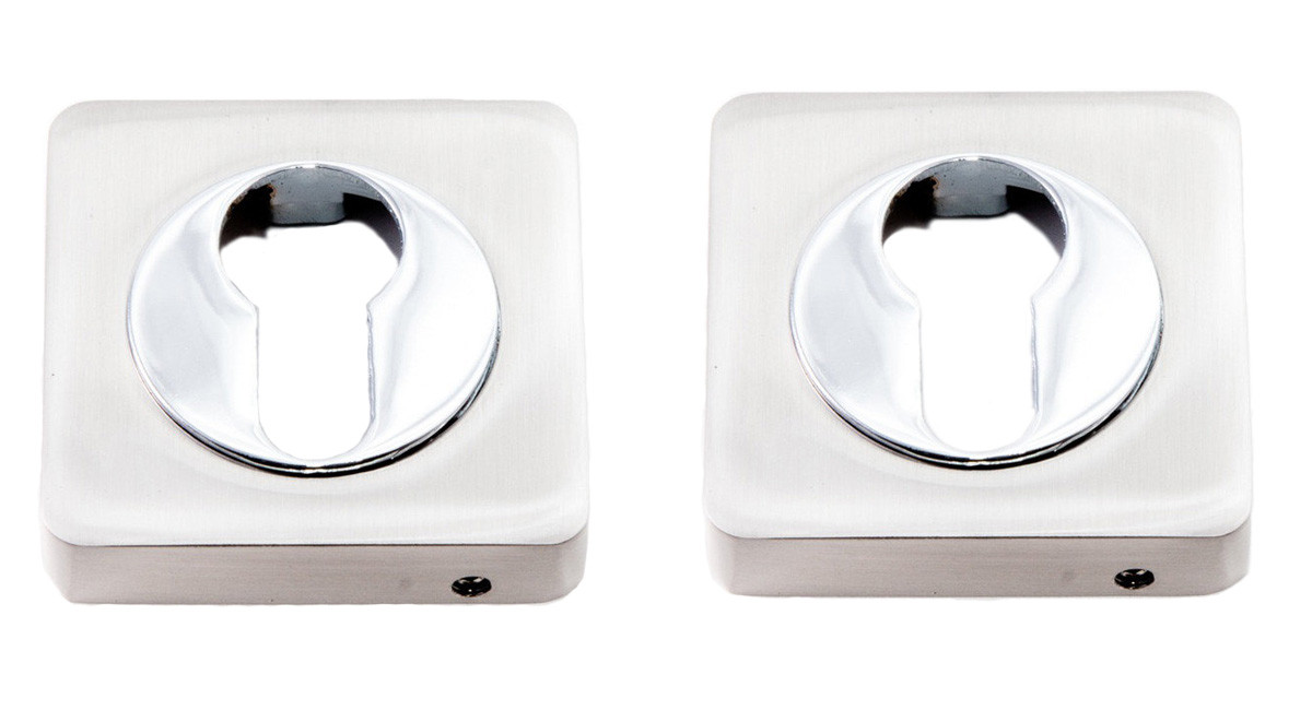 Накладка под цилиндр Safita PZ R11 SN сатин