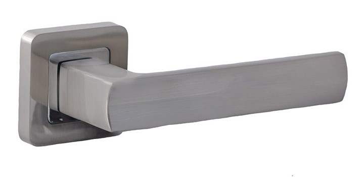 Дверна ручка Safita 215 R40 SN/CP сатин/хром