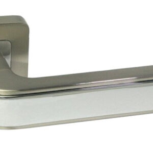 Дверна ручка Safita 680 R40 SN/CP сатин/хром