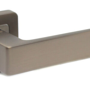 Дверна ручка Safita 659 R40 MSB/CP матовий графіт/хром