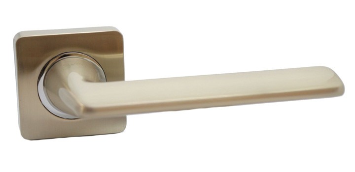 Дверна ручка Safita R11H 319 SN/CP сатин/хром