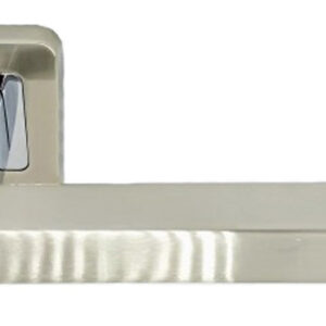 Дверна ручка Safita 280 R40 SN/CP сатин/хром