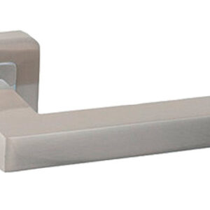 Дверна ручка Safita 465 MSN/CP матовий сатин хром