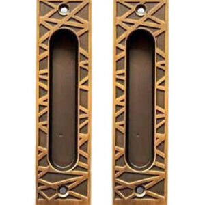 Ручка для розсувних дверей Safita LE 4083 D YB антична бронза