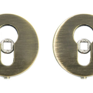 Накладка под цилиндр RichArt PZ R16 АВ бронза