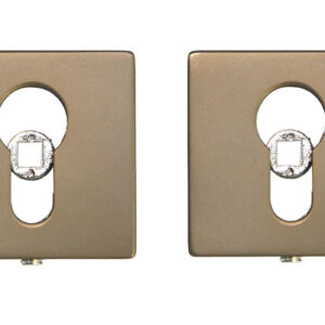 Накладка під циліндр RichArt PZ R18 STBB матова коричнева бронза (Китай)