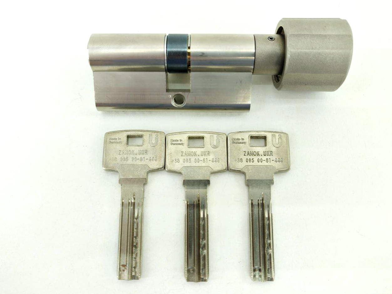 Циліндр для замка Abus Bravus 1000 Compat ключ/тумблер (Німеччина) 95 мм 65/30