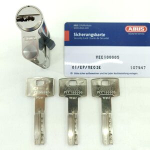 Циліндр замка Abus Vela 1000 MX ключ/ключ (Німеччина) 80 мм 45/35