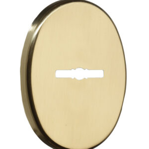 Накладка під сувальдний ключ Azzi Fausto MDM 85x70 OLV полірована латунь (Італія)