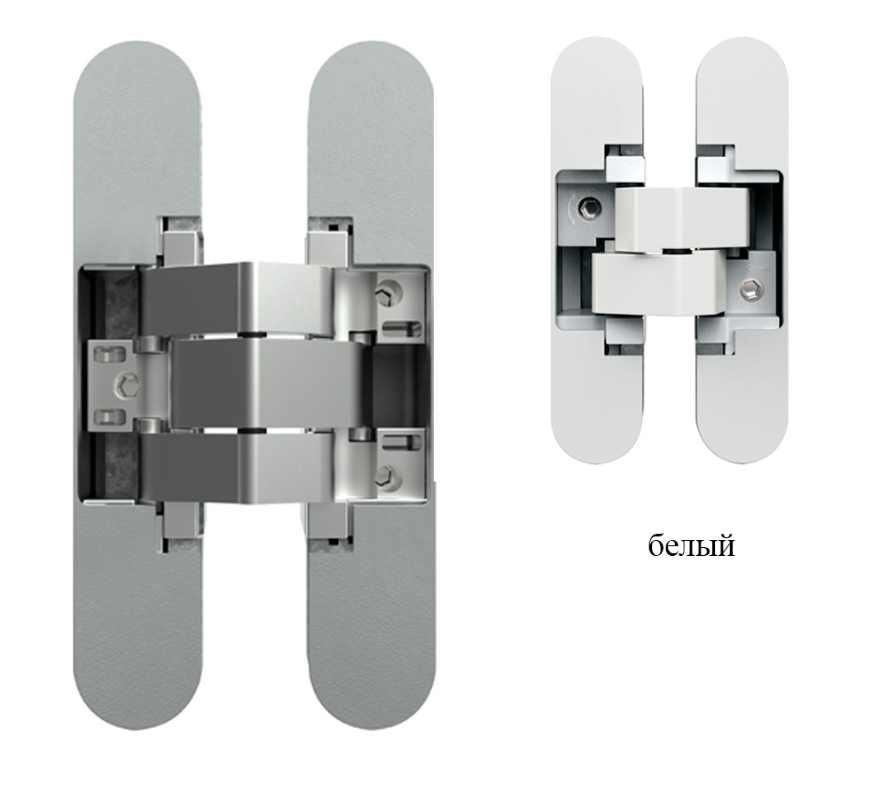 Прихована петля Anselmi 516 (AN 142 3D) білий 49 (Італія)