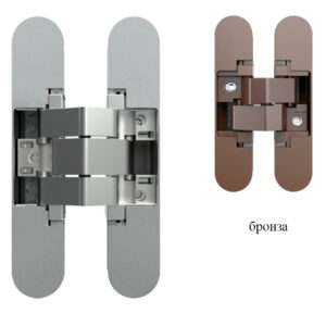 Прихована петля Anselmi 516 (AN 142 3D) бронза 17 (Італія)