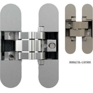 Прихована петля Anselmi 501 нікель сатин (Італія)