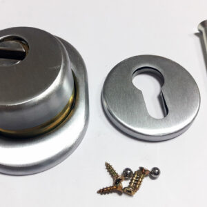 Броненакладка DiSec ВDS18 PR нерж. сталь (мат. нікель) (Італія)