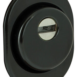 Захисна броненакладка врізна DiSec ВDS18 чорний матовий (Італія)