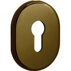 Накладка під циліндр DiSec KT036 OVAL бронза PVD B (Італія)